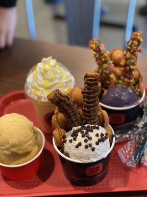 Red Circle Ice Cream & Churros by null