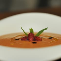 El Siete - Salmorejo de fresas silvestres