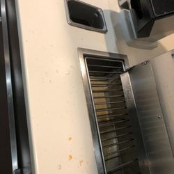 McDonald's - Empty napkin dispenser and soda all over counter