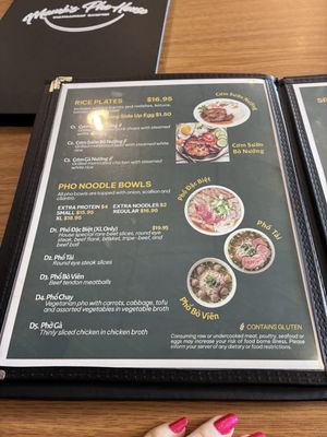 Menu photo 7 Mama's Pho House Malta, NY