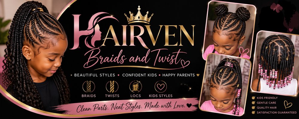 Hairven Braids & Twist Logo