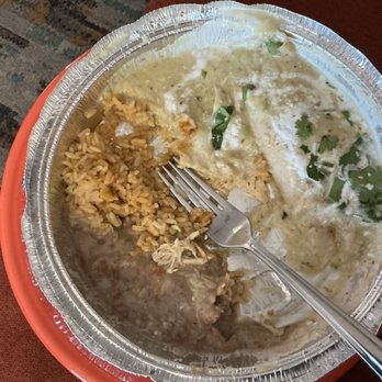 Quik Burrito - Chicken Enchiladas in green sauce...yummy! - Mexican Near Me - Anthem, Arizona Quik Burrito - Chicken Enchiladas in green sauce...yummy! - Mexican Near Me - Anthem, Arizona