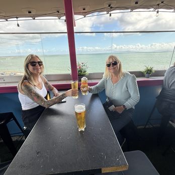 O'Reilly's Bar & kitchen - Waiting for our tiny tacos and taco fries on the rooftop bar - Irish Near Me - Galway, G O'Reilly's Bar & kitchen - Waiting for our tiny tacos and taco fries on the rooftop bar - Irish Near Me - Galway, G