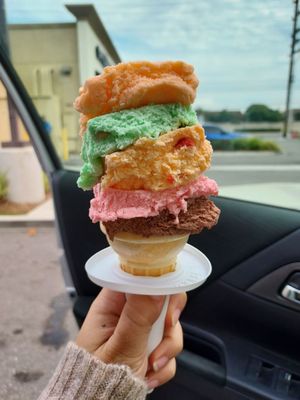 The Original Rainbow Cone by null