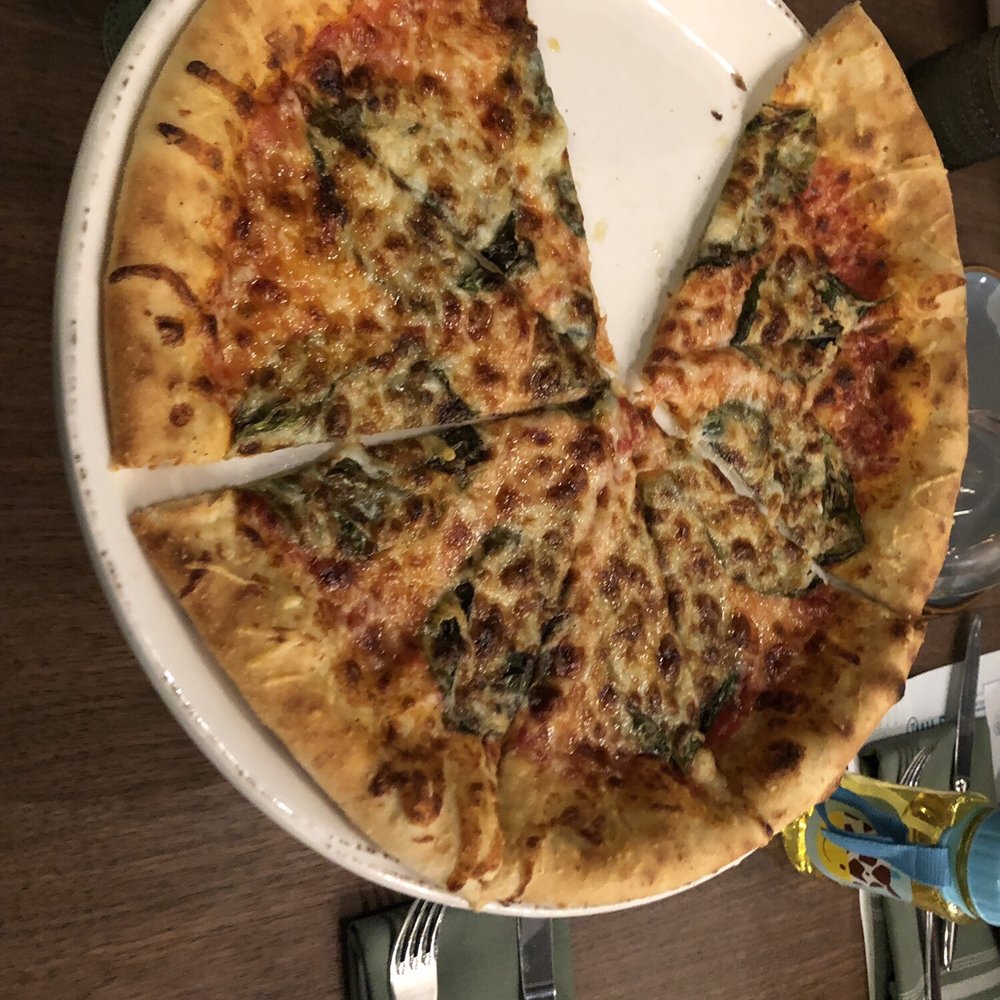 7 Mile Kitchen - What they tried to pass off as Margherita pizza, see the earlier photos from this restaurant of real margarita pizzas - New American Near Me - Carlsbad, California 7 Mile Kitchen - What they tried to pass off as Margherita pizza, see the earlier photos from this restaurant of real margarita pizzas - New American Near Me - Carlsbad, California