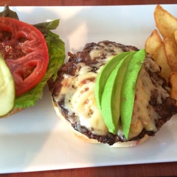 Clear Sky Cafe - California burger with Gouda & avocado. - New American Near Me - Clearwater, Florida Clear Sky Cafe - California burger with Gouda & avocado. - New American Near Me - Clearwater, Florida