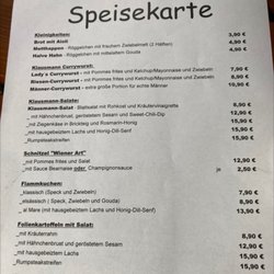 Klausmann - Aktuelle Speisekarte 23.04.2022