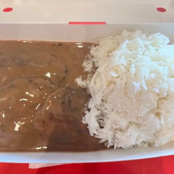 Jollibee - 3pc Burgersteak with rice, no mushroom - Fast Food Near Me - Carson, California Jollibee - 3pc Burgersteak with rice, no mushroom - Fast Food Near Me - Carson, California