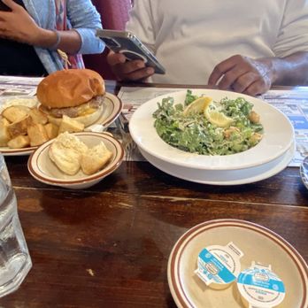 North Lake Boathouse Harbour Eatery - Cesar salad n rolls - Seafood Near Me - Souris, Prince Edward Island