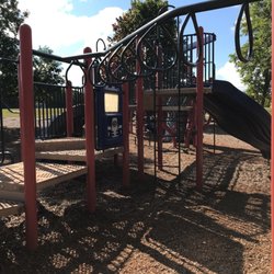 Mcgraw School Park - Another side view of main playground set