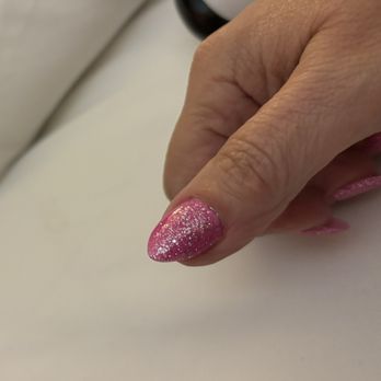 Joy Nails - Fantastic pink - Nail Salons Near Me - Galveston, Texas