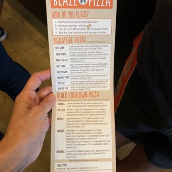 Blaze Pizza - Menu - Salad Near Me - Davie, Florida Blaze Pizza - Menu - Salad Near Me - Davie, Florida