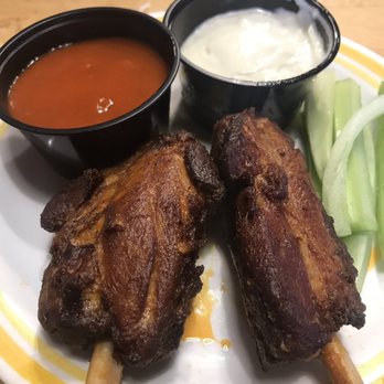 3 Legged Pig BBQ - Pig Wings. (They come with 4 and are good sized.) - Barbeque Near Me - Lakeville, New York 3 Legged Pig BBQ - Pig Wings. (They come with 4 and are good sized.) - Barbeque Near Me - Lakeville, New York