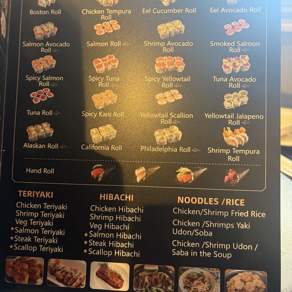 Mikado Sushi - Note that half the teriyaki and hibachi offerings are not offered during lunch - Sushi Bars Near Me - Rock Hill, South Carolina Mikado Sushi - Note that half the teriyaki and hibachi offerings are not offered during lunch - Sushi Bars Near Me - Rock Hill, South Carolina