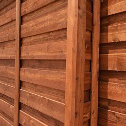 A Better Fence Company - Horizontal Wood Fence!