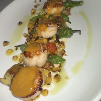 Agricola - Barnegat Bay Sea Scallops with sweet corn succotash - New American Near Me - Morristown, New Jersey