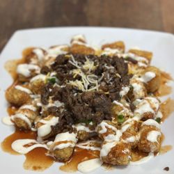 K-Town Rice Bowl and Korean Fusion Deli - AP11. K-Town tots (bulgogi or katsu)