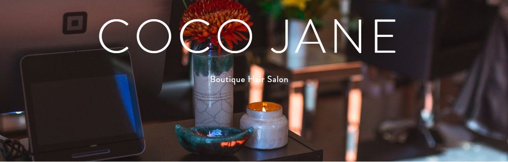 Coco Jane Boutique Hair Salon Logo