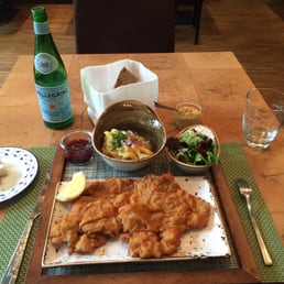 The Veal Schnitzel is fantastic.