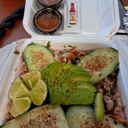 Ceviche Tostada