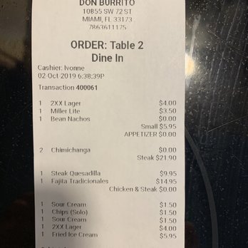 Don Burrito - Mexican Near Me - Miami, Florida