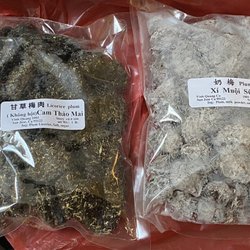 Vinh Quang Acupuncture and Chinese Herbs - Cam Thao Mai & Xi Muoi Sua- $11 per bag, it's so good!