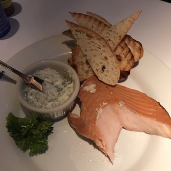 Gulfstream - Smoked Salmon appetizer is a must have! - New American Near Me - Newport Beach, California