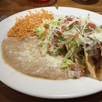 La Herradura - Combo No. 6, Two tacos de carne - Mexican Near Me - Tucson, Arizona