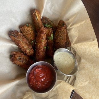 The Wild Chive - Crispy Zucchini Sticks - Vegan Near Me - Long Beach, California The Wild Chive - Crispy Zucchini Sticks - Vegan Near Me - Long Beach, California