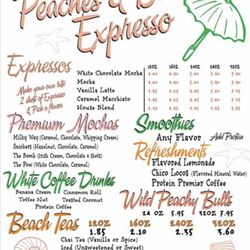 Peaches and Beaches Espresso