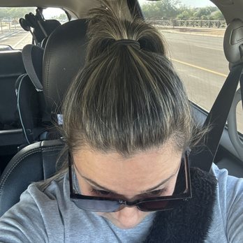 TONI&GUY - The true test (if it looks good up) because this is how I wear my hair 90% of the time - Hair Salons Near Me - Gilbert, Arizona