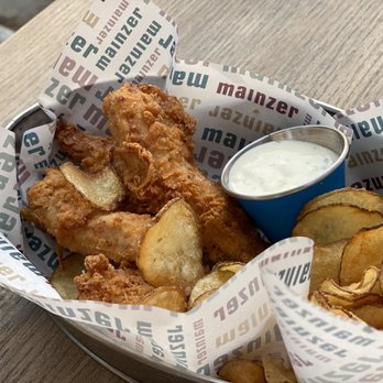 The Mainzer - Tenders with Chips - Breakfast & Brunch Near Me - Merced, California The Mainzer - Tenders with Chips - Breakfast & Brunch Near Me - Merced, California
