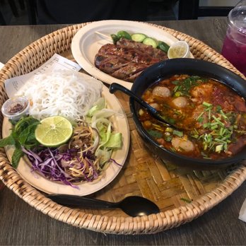 Nok’s Kitchen - Bun Bo Hue. Tastes absolutely amazing!!! - Laotian Near Me - Westminster, California Nok’s Kitchen - Bun Bo Hue. Tastes absolutely amazing!!! - Laotian Near Me - Westminster, California