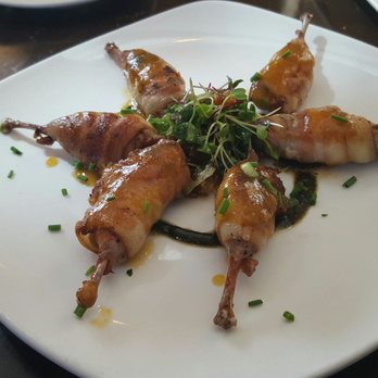Jack Allen's Kitchen - Bacon wrapped quail...delish! - American Near Me - Austin, Texas