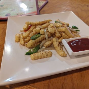 Jeff's Vegan - $8 Texas Fries. It's insane how small this is for $8. I wish someone told me this was the size of it before I ordered it. - Vegan Near Me - Frisco, Texas Jeff's Vegan - $8 Texas Fries. It's insane how small this is for $8. I wish someone told me this was the size of it before I ordered it. - Vegan Near Me - Frisco, Texas