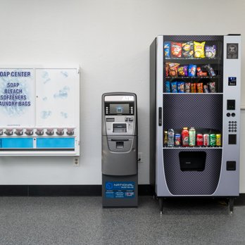 Sage Laundry - For your convenience, Sage offers an ATM and a brand new vending machine with snacks and drinks. - Laundromat Near Me - Woodland, California