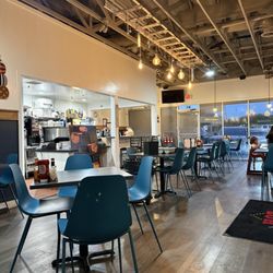 Burger Bros - Interior of the building