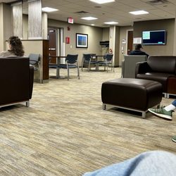 Grady Memorial Hospital - Large Family Waiting area outside of the Out Patient Surgery area