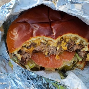 Red Wagon Burger - A burger worth taking a pic of! - Fish & Chips Near Me - Puyallup, Washington Red Wagon Burger - A burger worth taking a pic of! - Fish & Chips Near Me - Puyallup, Washington