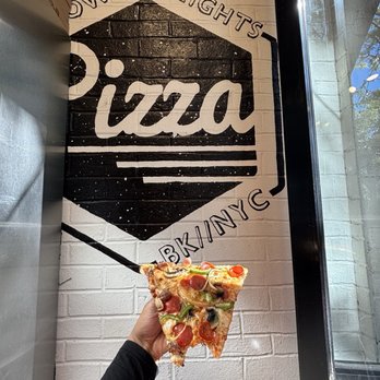 Crown Heights Pizza - Supreme slice - Pizza Near Me - Brooklyn, New York