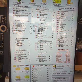 Dots Boba - Menu - Bubble Tea Near Me - San Francisco, California Dots Boba - Menu - Bubble Tea Near Me - San Francisco, California