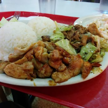 Island Grill - Kalua pig bbq chicken combo - Food Court Near Me - Bellevue, Washington