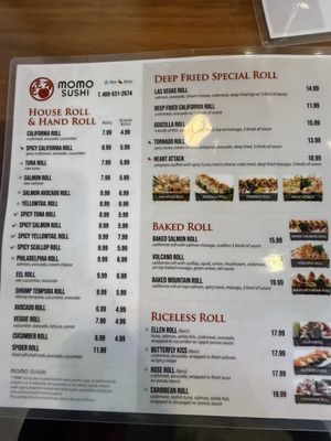 Menu photo 6 Momo Sushi Cedar Park, TX