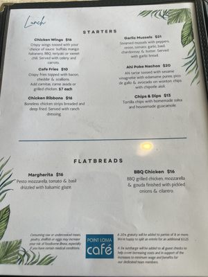 Menu photo 1 Bayside Bar San Diego, CA Menu photo 1 Bayside Bar San Diego, CA