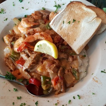 Bay Local Eatery - Shrimp & Grits was tasty, but vegetables could have been chopped up more. Just my preference - New American Near Me - Virginia Beach, Virginia Bay Local Eatery - Shrimp & Grits was tasty, but vegetables could have been chopped up more. Just my preference - New American Near Me - Virginia Beach, Virginia