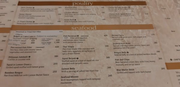 Menu photo 1 21 Restaurant Bacolod CIty, NEC