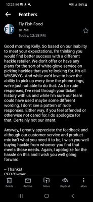 Fly Fish Food by null