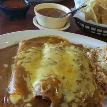 Bravo's Mexican Restaurant - Enchiladas beef and chicken - Mexican Near Me - Houston, Texas