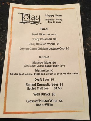 Menu photo 6 Tolay Restaurant Petaluma, CA