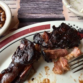Rib City - The remains of the ribs I was served. . - Barbeque Near Me - Montrose, Colorado Rib City - The remains of the ribs I was served. . - Barbeque Near Me - Montrose, Colorado